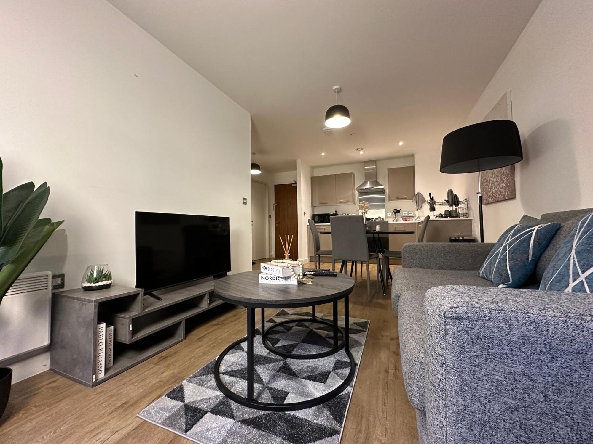 Cozy City Centre Apartment With Free Parking And Free Gym Birmingham Exterior foto